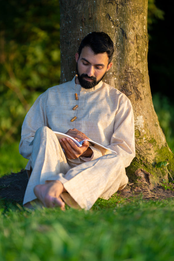 KHADI - DHARA VASTRAM - BEIGE